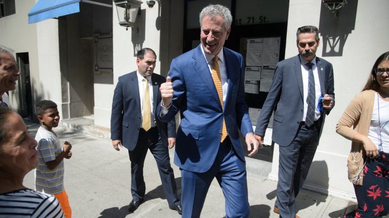 Is Mayor Bill de Blasio a pragmatist? That's the argument a new biography makes. amExpress spoke to the author.