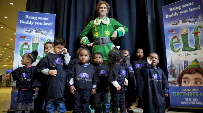 Fans meet Buddy the Elf at Madison Square Garden event 4 Buddy, the main character of