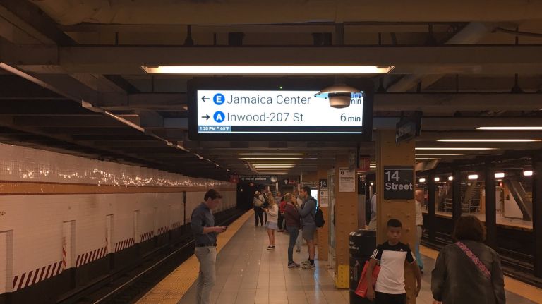 Subway countdown clocks at some stations are difficult to see, riders say 1 The MTA is working to install platform countdown clocks on all lettered subway lines, but riders complain the clocks are often difficult to see.