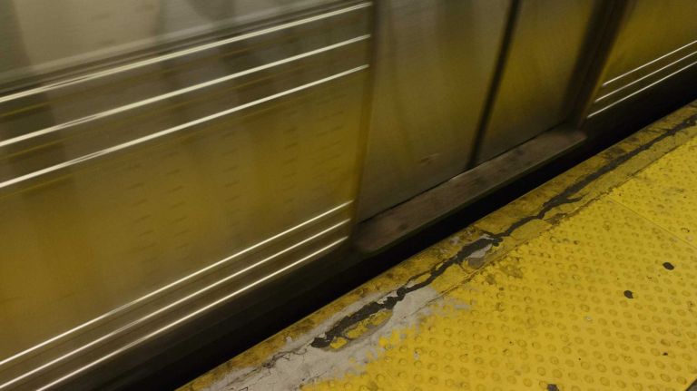 A state of disrepair is visible at the 175th Street A-Line subway station in Manhattan on Wednesday, September 02, 2015. An analysis by the Citizen Budget Commission found that the 52 Street-Lincoln Avenue subway station was one of the worst stations because it has 'components' in disrepair, such as platforms and stairs.
