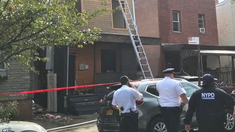 Two of the civilians who were sent to the hospital suffered minor injuries while the other had serious non-life-threatening injuries, the FDNY said.