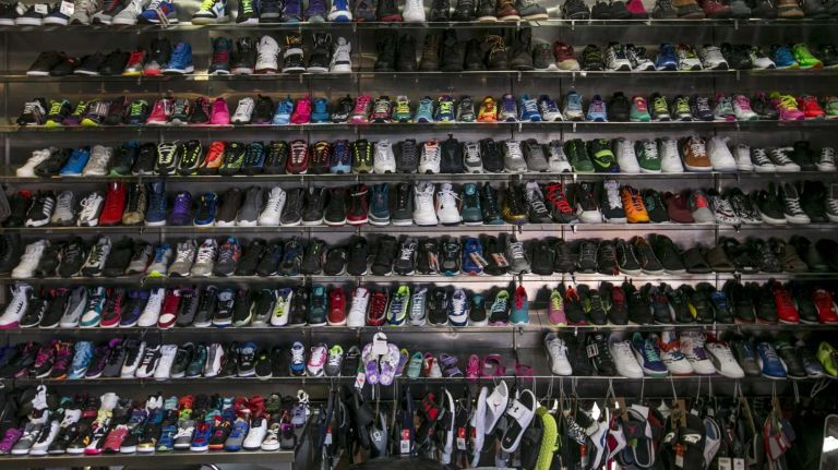 The Common Ground, an apparel stoer in Brighton Beach in Brooklyn on April 28, 2015. By Anthony Lanzilote