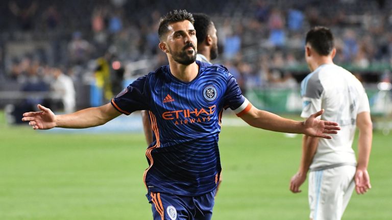 David Villa is third in MLS with 11 goals scored this season.