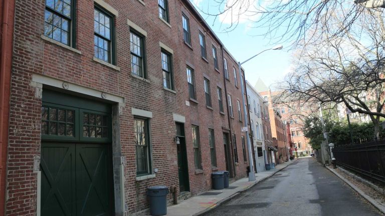 Houses along Veranda Place in Cobble Hill, Brooklyn, Monday, Jan., 5, 1015.