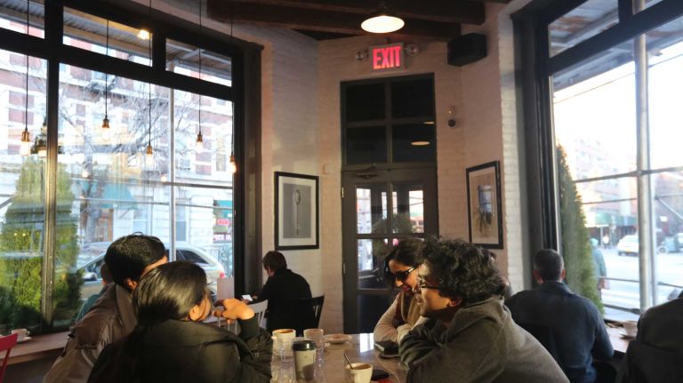 Toby's Estate at the corner of 7th Ave. and Charles Street.