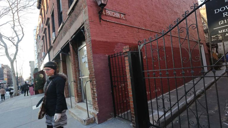Patchin Place near 10th Street and 6th Ave. in Greenwich Village.