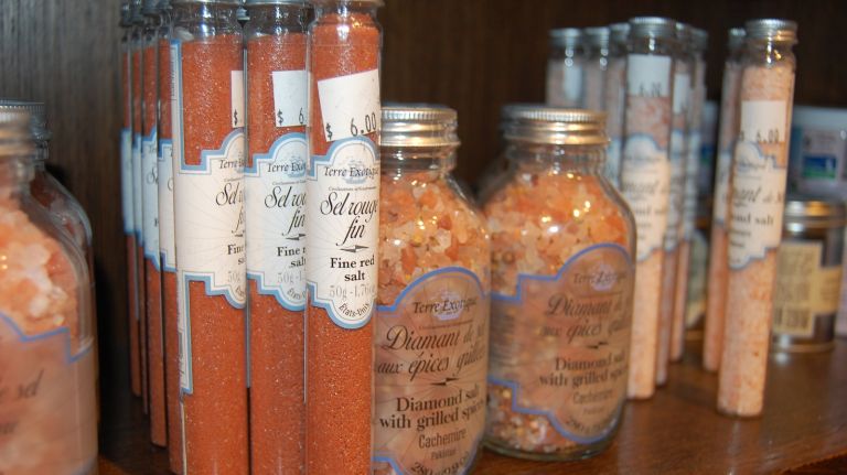 French food market Le District now open at Brookfield Place 24 Because sometimes you need pink salt!
