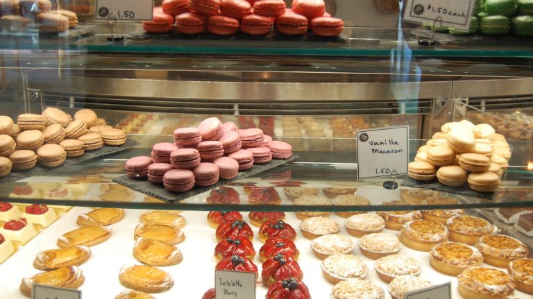 French food market Le District now open at Brookfield Place 26 Classic French desserts are available in the cafe district.