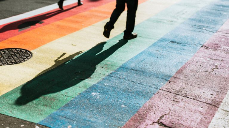 Christopher Street, near Greenwich Village's Stonewall Inn, will get a rainbow crosswalk. 