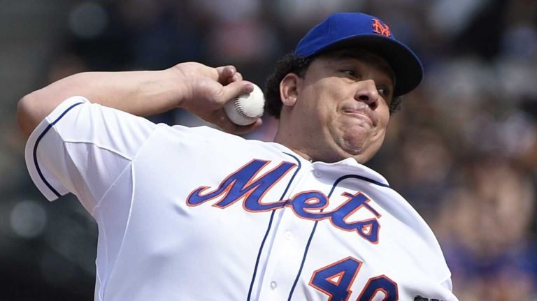Weight is just one more thing the Yankees have over the Mets. The Yankees have a median weight of 210 pounds, an average of 212 pounds and a total team weight of 8,500 pounds. The Mets have a median weight of 205 pounds, an average of 207 pounds and total 8,260 pounds. But there is some good news for the Mets: righthander Bartolo Colon (pictured), who has been ribbed about his weight by some in the media since joining the Mets, can legitimately claim to be on the thinner squad. 