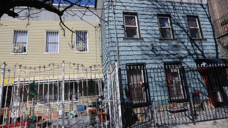 Houses along Starr street between Wyckoff and St. Nicholas in Bushwick.