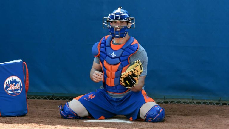 Mets catcher<a href=