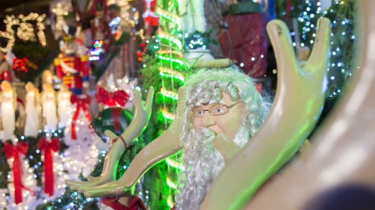 The Christmas decorations in Dyker Heights, Brooklyn, are notoriously extravagant. The 2015 holiday season decorations, seen on Dec. 5, 2015, do not disappoint. 