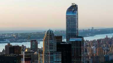 Since it topped out in June 2012, One57 and neighboring 432 Park Ave. have changed the skyline along Central Park South. The 90-story, 1,004-foot-tall building is mixed-use; the bottom 25 floors are part of the Park Hyatt hotel and the rest are residential condominiums.