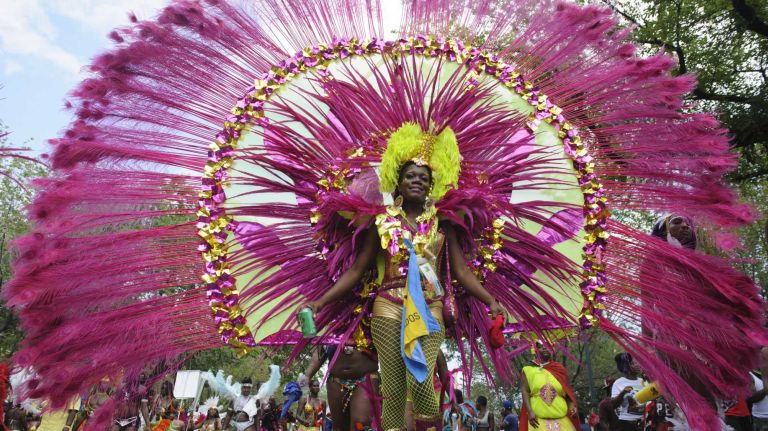 Scenes from the West Indian Day Parade on Monday, Sept. 1, 2014. 