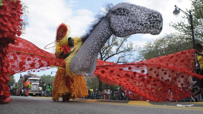 Scenes from the West Indian Day Parade on Monday, Sept. 1, 2014. 