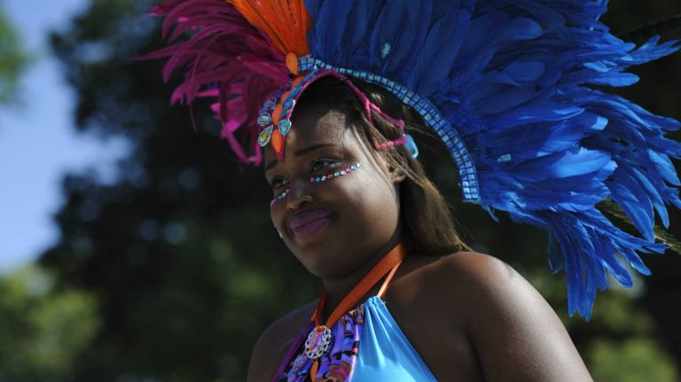 Scenes from the West Indian Day Parade on September 1, 2014.
