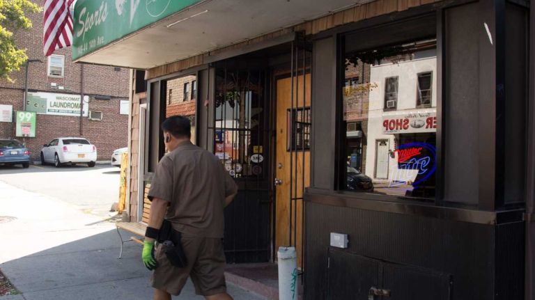 Sports bar End Zone in Whitestone on August 27, 2014. 