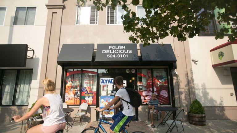 The Polish Delicious, located on Sand Lane. 