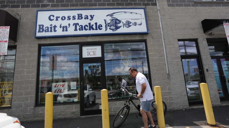 Cross Bay Bait 'n' Tackle at 164-26 Cross Bay Blvd. in Howard Beach, Queens, Thursday, June 26, 2014.
