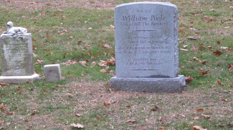 Buried in New York: Resting places of the famous 6 The 19th century gang leader, who was portrayed in Martin Scorsese's