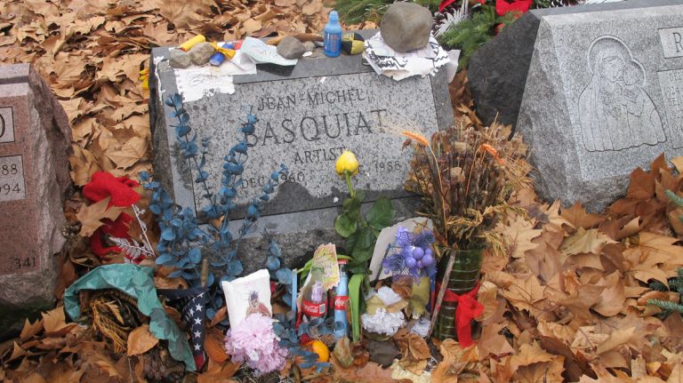 Buried in New York: Resting places of the famous 7 Jean-Michel Basquiat, considered one of the most important American artists of the 20th century, melded the language of graffiti and pop art to create his own idiosyncratic style. He died in Manhattan at the age of 27 on Aug. 12, 1988, and is buried at Green-Wood cemetery in Brooklyn.