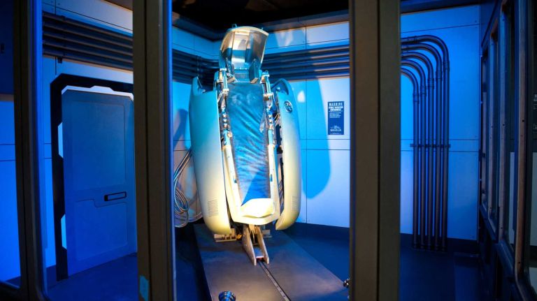 Marvel's Avengers S.T.A.T.I.O.N. exhibit 14 The Captain America exhibit on view at the exhibit of