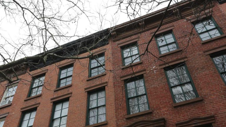 Homes on Dean street between Bond and Nevins in the Historic district of Boerum Hill, Brooklyn, Friday, Mar. 14, 2014.