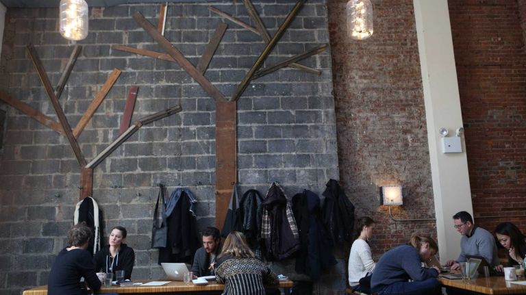 Lunch at 61 Local, at 61 Bergen street, in Boerum Hill, Brooklyn, Friday, Mar. 14, 2014.