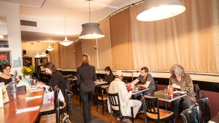 Candle Cafe offers farm-to-table fare. 