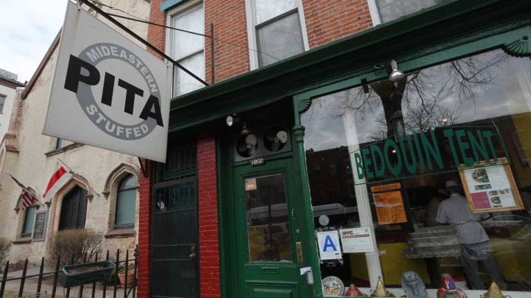 The Bedouin tent at 405 Atlantic Ave. in Boerum Hill, Brooklyn, Friday, Mar. 14, 2014.