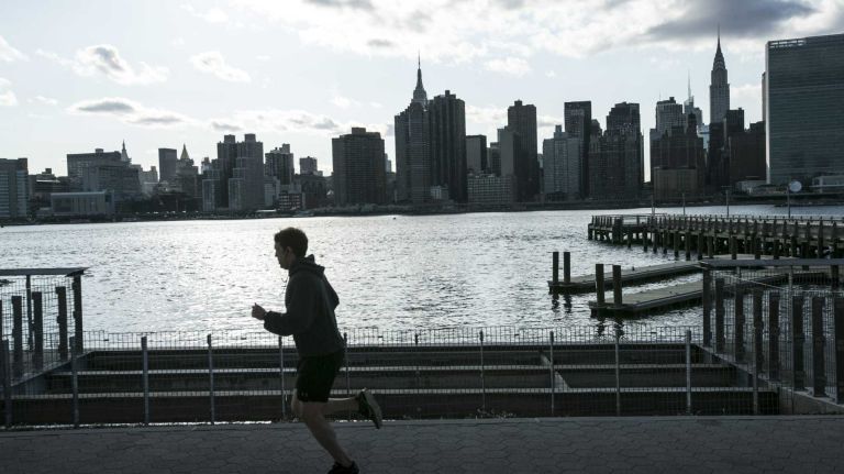 Photos of Long Island City 15 Gantry State Park In Long Island City in Queens, on April 23, 2014.