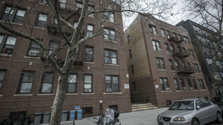 Photos of Long Island City 17 Apartments on 45th Avenue In Long Island City in Queens, on April 23, 2014.