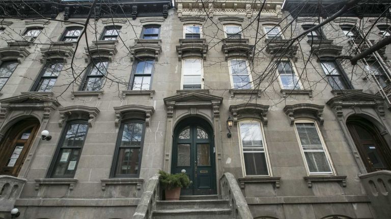 Photos of Long Island City 21 Historic homes on 45th Ave In Long Island City in Queens, on April 23, 2014.