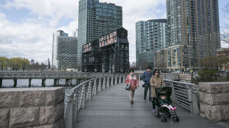 Photos of Long Island City 24 Gantry State Park In Long Island City in Queens, on April 23, 2014.