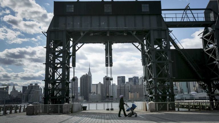 Photos of Long Island City 25 Gantry State Park In Long Island City in Queens, on April 23, 2014.