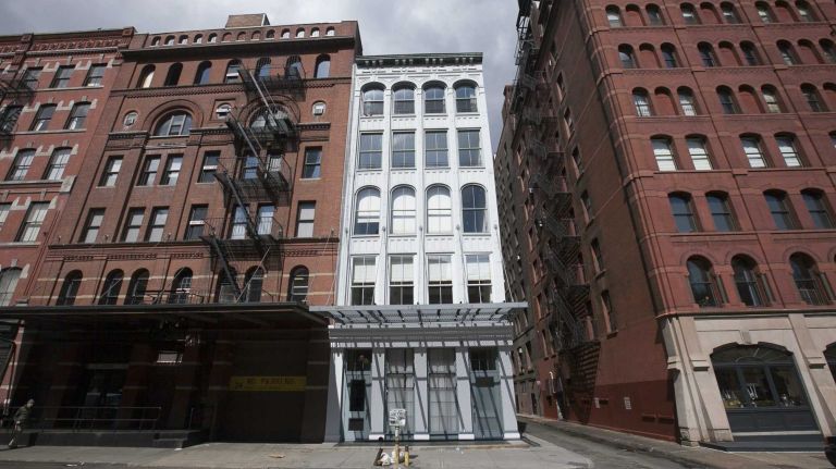 Building at 171 Duane St. in TriBeCa in Manhattan on March 20, 2014. 