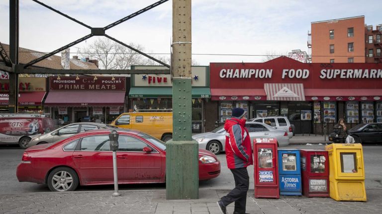 Woodside 12 Another view of Woodside's business district on March 4, 2014.