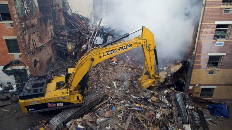 East Harlem explosion 8 A building exploded in Harlem on March 12, 2014, killing eight people.