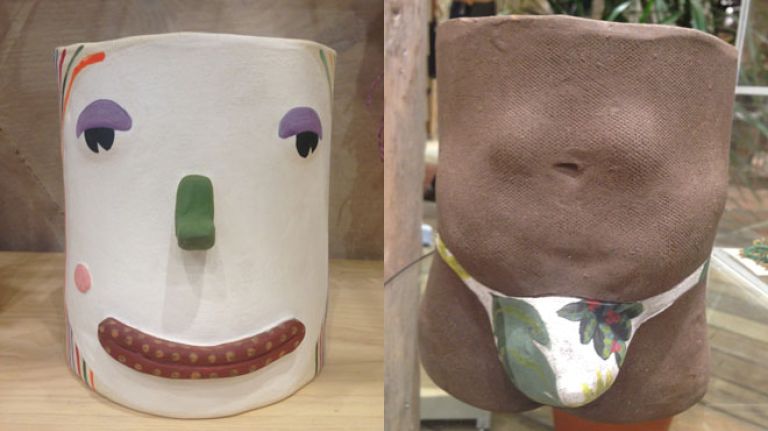 The Urban Outfitters crowd doesn't put their plants in boring old pots, at least not on Isaac Nichols' watch. The Brooklyn-based artist started a company called DGIMI (Dear God It's Me Isaac) because he 