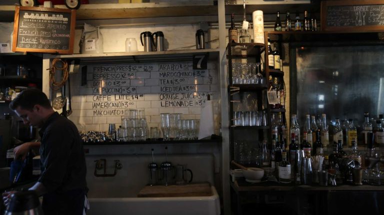 Saraghina at 435 Halsey St. 