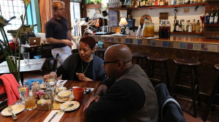 Fort Greene's Olea restaurant is a cozy, friendly Mediterranean taverna. (Dec. 4, 2013)