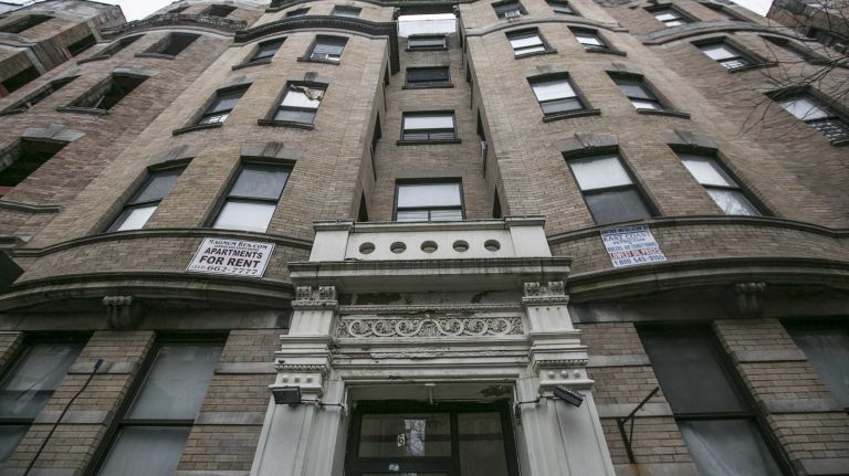 Residences on St. Nicholas Terrace. (Jan. 6, 2014)