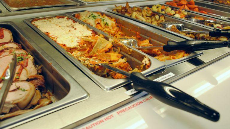 ...like sweet potato vegan lasagna, which chef Mercedes Martinez is particularly excited about. 