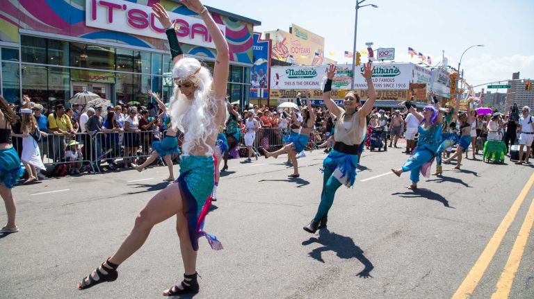 Coney Island Mermaid Parade 2016: See photos 31 Dancing along Surf Avenue in the 2016 Mermaid Parade in Coney Island on Saturday, June 18, 2016.
