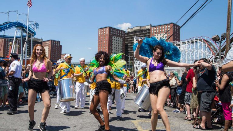 Coney Island Mermaid Parade 2016: See photos 47 Dancers march in the 2016 Mermaid Parade in Coney Island on Saturday, June 18, 2016.