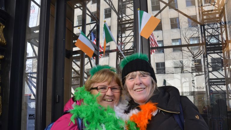 St. Patrick's Day parade: Wackiest costumes spotted in NYC 18 When all else fails, stick some Irish flags in your headband and head for the parade route!