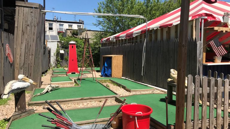 Head to Brooklyn Crab (24 Reed St.) for a round of mini golf, bocce and cornhole before snagging an outdoor table at the multistory seafood shack for beers and oysters. If you want an indoor experience, head on over to Shipwrecked at 621 Court St. 