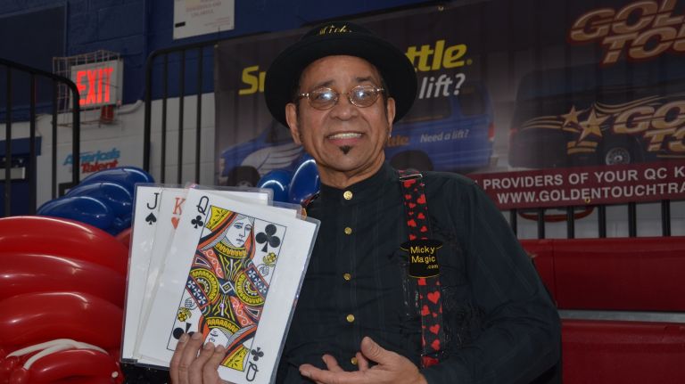 Mike Gomez, 65, a Bronx native, runs a NYC-based magic company, Micky Magic. Getting onto the show would be 