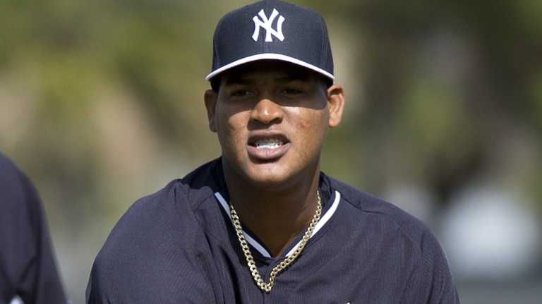 Yankees' CC Sabathia and Ivan Nova work out at Steinbrenner Field in Tampa, Fla. on the morning of Feb. 15, 2014.